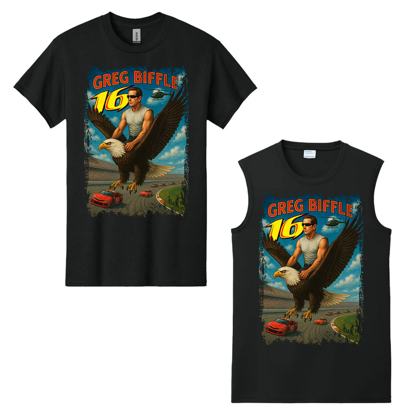 Greg Biffle FREEDOM 500 Eagle Shirt
